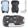 Keyecu Remote Smart Key fob Case 6 Button for Chevrolet Suburban Tahoe HYQ1AA