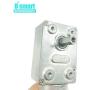 Bringsmart 12V 23rpm DC Worm Gear Motor 8kg.cm Low Speed Mini Turbine Worm Reducer Electric Motor Self-locking for Toys (JGY-370 12V 23rpm)