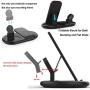 Wireless Charger 3 in 1, Wireless Charging Station for Samsung Galaxy Watch Active 2 Galaxy Watch 3 and Galaxy Buds Pro, Fast Charger Stand Dock Compatible with iPhone Samsung Galaxy S20 S10 (Black) Wireless Charger 3 in 1, Wireless Charging Station for Samsung Galaxy Watch Active 2 Galaxy Watch 3 and Galaxy Buds Pro, Fast Charger Stand Dock Compatible with iPhone Samsung Galaxy S20 S10 (Black)