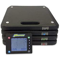 ProForm Vehicle Scale, Slim, Electric, 15 in Square, 1750 Capacity Pad, Wireless, Case/Controller/Pads, Kit (TCI67644)