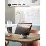 Tablet Stand Multi-Angle, Lamicall Tablet Holder: Desktop Adjustable Dock Cradle Compatible with Tablets Such As iPad Air Mini Pro, Phone XS Max XR X 6 7 8 Plus More Tablets (4-13 Inch) - Gray Tablet Stand Multi-Angle, Lamicall Tablet Holder: Desktop Adjustable Dock Cradle Compatible with Tablets Such As iPad Air Mini Pro, Phone XS Max XR X 6 7 8 Plus More Tablets (4-13 Inch) - Gray
