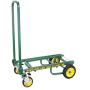 Rock-N-Roller R2RT-GR (Micro) 8-in-1 Folding Multi-Cart/Hand Truck/Dolly/Platform Cart/26'' to 39'' Telescoping Frame/350 lbs. Load Capacity, Green
