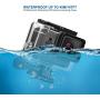 Kupton Housing Case Compatible with GoPro Hero 7 Hero 6 Hero 5 Black Hero 2018 Waterproof Case Diving Protective Housing Shell 45m with Bracket Accessories, Compatible with Go Pro Hero7 Hero6 Hero5