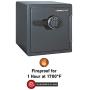 SentrySafe SF123ES Fireproof Safe with Digital Keypad 1.23 Cubic Feet,Black & 912 Tray Accessory, For SFW082 and SFW123 Fire Safes