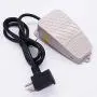 Twidec/Heavy Duty Foot Switch SPDT NO NC AC250V 10A Electric Pedal Momentary Foot Pedal Switch with 5-ft Cable with Piggyback Plug (3-Pronged) FS-3XCT