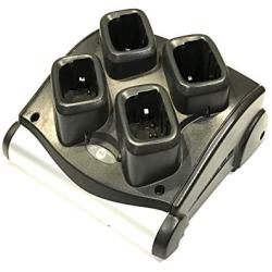 Symbol MC9000 SAC9000-4000 4 Slot Battery Charger & Power Supply - Compatible with MC9050 MC9060 MC9090 MC9190 MC92N0 Batteries