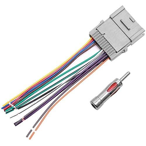 Car Stereo Radio Wiring Harness Antenna Adapter for Buick Chevy GMC Pontiac