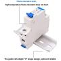 smseace Miniature Circuit Breaker Low Voltage 63A 230/400V 1 Pole DIN Rail Installation DZ47-63 C63
