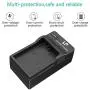 EN-EL14 EN EL14a Battery Charger, LP Charger Compatible with Nikon D3500, D5600, D3300, D5100, D5500, D3100, D3200, D5200, D5300, D3400, DF, Coolpix P7000, P7100, P7700, P7800 Cameras & More