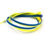 SYD CHEN 4'' Inch Yellow Zip Ties (1000 Pieces), 18lb Strength, Nylon Cable Wire Ties