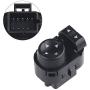 WMPHE Compatible with Power Mirror Switch 2007-2014 Chevrolet Silverado GMC Sierra 1500 2500 HD 3500 HD Mirror Switch,Replace # 22883768 25778970