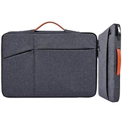 11 12.9 Inch Waterproof Laptop Case Sleeve Briefcase with Handle Handbag for Acer R11 11.6 Chromebook, Dell XPS 13, HP Envy X360 11.6, Samsung Chromebook 3, Lenovo Asus HP Chromebook Carrying Bag,Gray