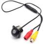 Car Rear View Camera, 20mm HD CCD Backup Camera, Waterproof Reverse Camera with Parking Assist Line Mirror Image Night Vision Parking Camera for 12V Car Pickup Mini-Truck RV SUV Minivan Camper