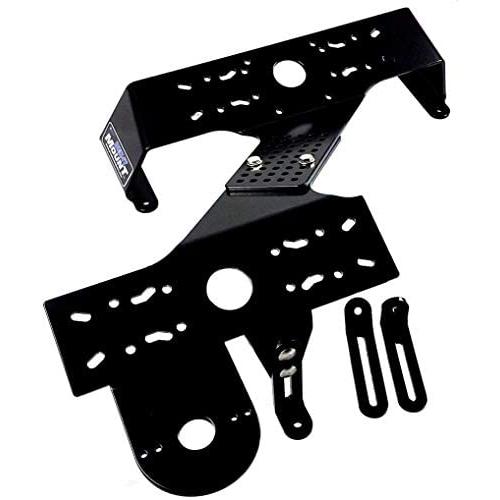 PROcise Outdoors DEK-it Boat Fish Finder Mount, Bassmaster Tested, GPS Electronics Fishfinder Mount, Solid Marine Finders Mounting Kit