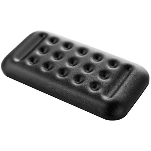 Mouse Wrist Rest Pad Padded PU Memory Foam Hand Rest Support for Office, Computer, Laptop, Mac Typing and Wrist Pain Relief and Repair (5.12 inch）