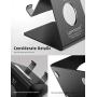 Lamicall Cell Phone Stand, Phone Dock: Cradle, Holder, Stand for Office Desk - Black