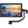 FEELWORLD FW568 5.5 inch DSLR Camera Field Monitor Video Peaking Focus Assist Small Full HD 1920x1080 IPS with 4K HDMI 8.4V DC Input Output Include Tilt Arm