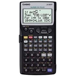 Casio Super Fx Plus Fx-5800p Programmable Scientific Calculator with 4-line Natural Textbook Display Multi Replay Function with 28500 Bytes 128 Built in Formulas 40 Scientific Constants Matrix Calculation Limited Edition