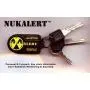 NukAlertTM Nuclear Radiation Detector/Monitor (Keychain Attachable) Alarm