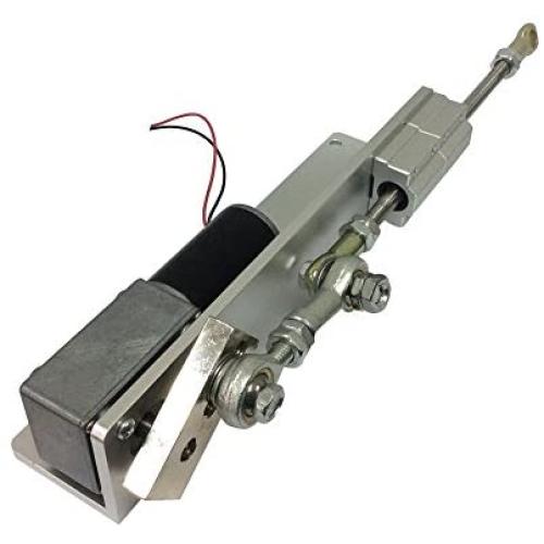 BEMONOC DIY Reciprocating Cycle Linear Actuator with DC Gear Motor 24 Volt Stroke 70mm Adjustable 160rpm Speed Optional for DIY Design