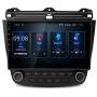 XTRONS Android 10.0 Car Stereo Radio Player 10.1 Inch IPS Touch Screen GPS Navigation Built-in DSP Bluetooth Head Unit Supports Full RCA Output Backup Camera WiFi OBD2 DVR TPMS for Honda Accord