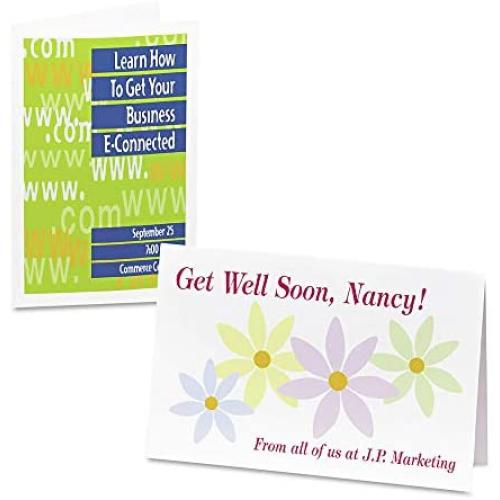 Avery 03265 20 Count 5.5 in. x 8.5 in. Ink Jet Blank Greeting Cards