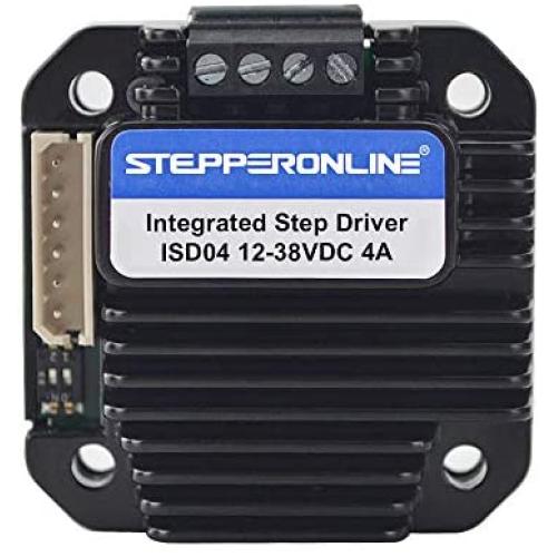 STEPPERONLINE Integrated Stepper Motor Driver 1.5-4A 12-40VDC for NEMA 17,23,24 Stepper Motor