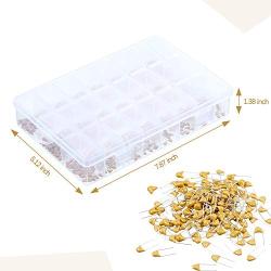 840 Pieces 24 Types 50V Capacitor Assortment Kit Capacitors Range 10pF to 10uF Ceramic Capacitors Assortment Kit with Storage Box for Hobby Electronics, Audio-Video, Car Repair and More