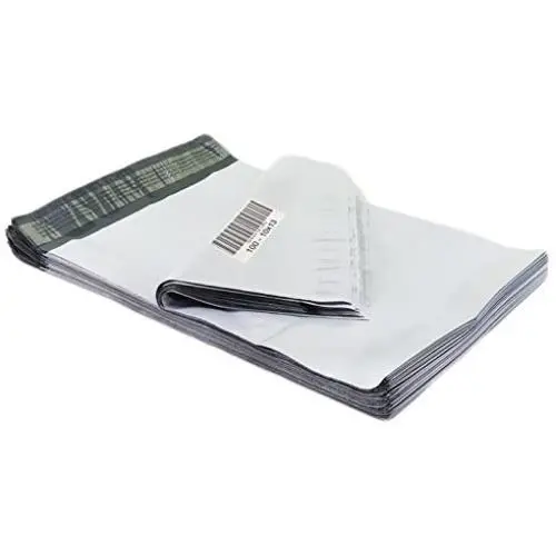 iMBAPrice Poly Mailers Shipping Envelopes Bags, 10 x 13 - inches , 100 Bags (White)