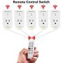 BN-LINK ES1513-5-2 Wireless Remote Control Outlet with Extra Long Range (5 Pack)