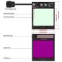 YESWELDER Large Viewing True Color Solar Powered Auto Darkening Welding Helmet with SIDE VIEW, 4 Arc Sensor Wide Shade 4/5-9/9-13 Welder Mask for TIG MIG ARC Grinding Plasma LYG-Q800D YESWELDER Large Viewing True Color Solar Powered Auto Darkening Welding Helmet with SIDE VIEW, 4 Arc Sensor Wide Shade 4/5-9/9-13 Welder Mask for TIG MIG ARC Grinding Plasma LYG-Q800D