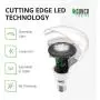 Sunco Lighting 6 Pack BR40 LED Bulb, 17W=100W, Dimmable, 2700K Soft White, 1400 LM, E26 Base, Indoor Flood Light for Cans - UL & Energy Star