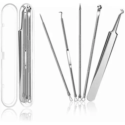 Musment Blackhead Remover 5pcs Kit with Portable Box
