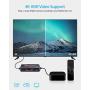 4K HDR HDMI Switch, Koopman 5 Ports 4K 60Hz HDMI 2.0 Switcher Selector with IR Remote, Supports Ultra HD Dolby Vision, High Speed (Max to 18.5Gbps), HDR10, HDCP 2.2 & 3D