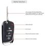 EASYGUARD EC003N-V Car Security Alarm System PKE Passive keyless Entry Remote Engine Start Stop keyless go System DC12V
