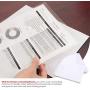 XFasten Self-Adhesive Laminating Sheets, 9 x 12 Inches (50-Pack), 4.76 Thickness