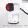 7/8'' Motorcycle Handlebar Headlight Switch, 12V Motorcycle Waterproof Handlebar Headlight Fog Spot light On Off Switch
