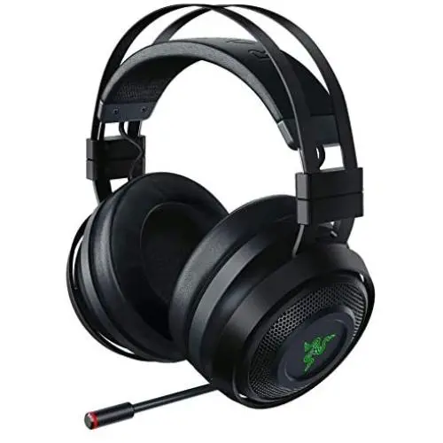Razer Nari Ultimate Wireless 7.1 Surround Sound Gaming Headset: THX Audio & Haptic Feedback - Auto-Adjust Headband - Chroma RGB - Retractable Mic - For PC, PS4, PS5 - Black Razer Nari Ultimate Wireless 7.1 Surround Sound Gaming Headset: THX Audio & Haptic Feedback - Auto-Adjust Headband - Chroma RGB - Retractable Mic - For PC, PS4, PS5 - Black