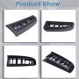 Drivers Window Switch Trim Bezel Fit for 2003-2007 Chevrolet Silverado/GMC Sierra 89045128