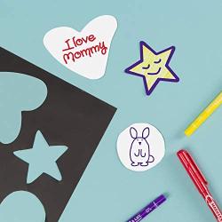 Avery Printable Magnet Sheets, 8.5'' x 11'', Inkjet Printer, 5 White Magnetic Sheets with Adhesive (3270)