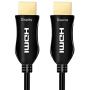 4K Fiber Optic HDMI Cable 50 Feet, 18Gbps 4K 60Hz (4:4:4, HDR10, HDCP2.2) for in-Wall Installation, One Direction