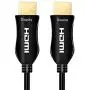 4K Fiber Optic HDMI Cable 50 Feet, 18Gbps 4K 60Hz (4:4:4, HDR10, HDCP2.2) for in-Wall Installation, One Direction