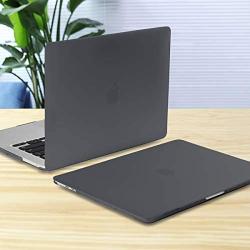 Batianda for MacBook Air 13 Case 2020 2019 2018 Release A2337 M1 A2179 A1932, Rubberized Plastic Hard Shell Case with Keyboard Cover for New Air 13 inch with Touch ID, C-Matte Black