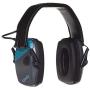 Allen Company Girls with Guns Shield Low-Profile Electronic Earmuffs, 24 dB NRR, ANSI S3.19 & CE EN352-1 Hearing Protection Rated, Gray/Teal/Black, Gray and Teal (Eye & Ear Protection_Ear Protection)