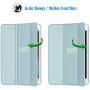 JETech Case for iPad Mini 5 (2019 Model 5th Generation), Smart Cover with Auto Sleep/Wake (Light Blue)