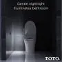 TOTO SW3056#01 S550E Electronic Bidet Toilet Seat with Cleansing Warm, Nightlight, Auto Open and Close Lid, Instantaneous Water Heating, and EWATER+, Elongated Contemporary, Cotton White