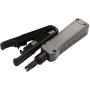 Network Tool Repair Kit, Ethernet LAN Cable Tester Computer Maintenance Coax Crimper Tool for RJ-45/11/12 Cat5/5e with Connector Accessories