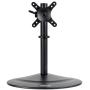 Tripp Lite Single Monitor Mount Stand, Swivel & Tilt, 10-32 Inch Flat-Screen Displays, Desktop Mount, Black (DDR1032SE)