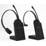 ZuM Maestro Wireless Dect Headset and Base Station for Deskphone: Bi-naural version (Stereo