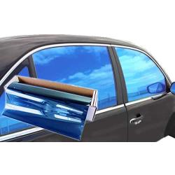 JNK NETWORKS Reflective Shield Ceramic Window UV Tint Film for Cars Trucks Tractors (Blue, 20'' x 5)